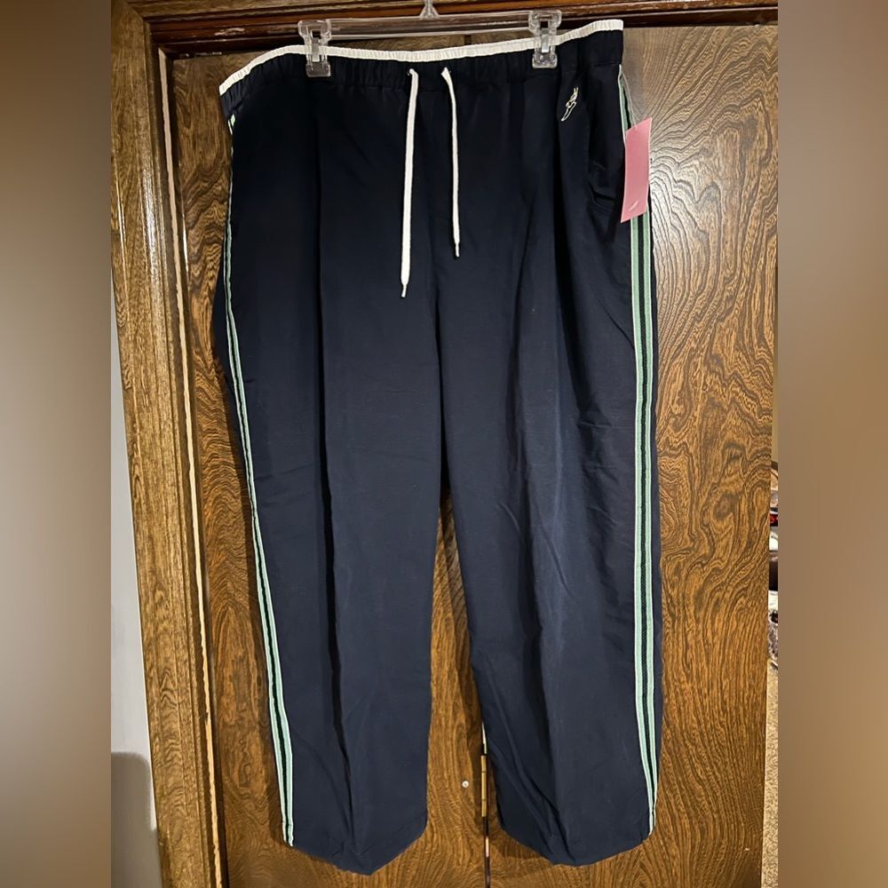 Tickled Pink 3X Navy Pants
